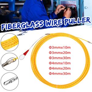 20/30m 3/4mm Guide Dispositif Fibre de verre Électricité Puffeuse Cableaus Pushers Conduit Rodder Tapon de poisson Câblage Câblage accessoires