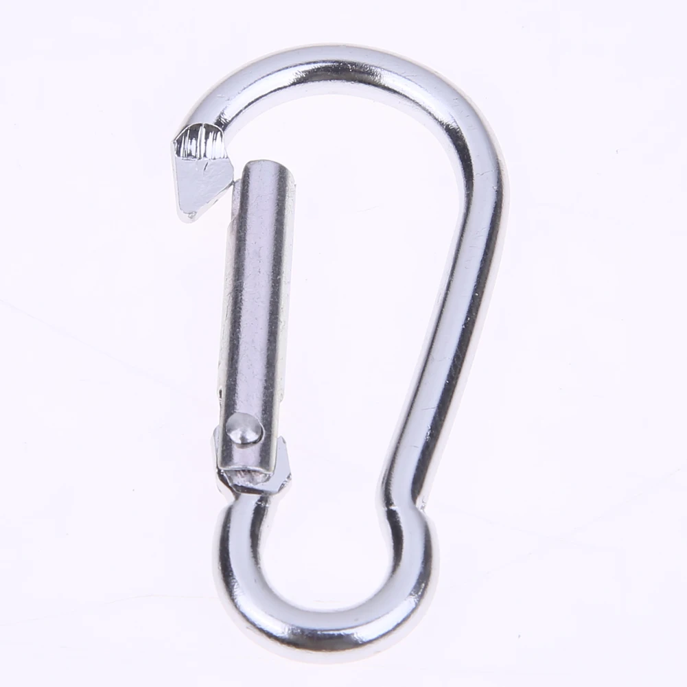 20/40/100pcs Backpack Carabiner Alluminum Alloy Backpack Buckle Lightweight Quickly Attached Fixing for Fishing Hiking