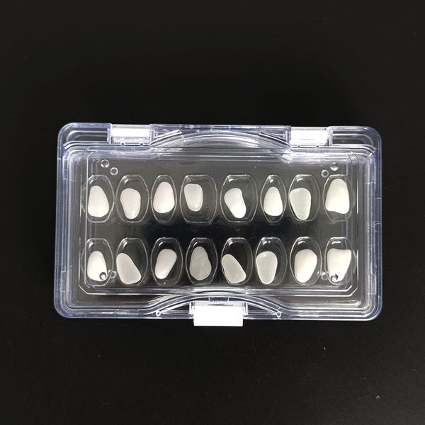 Caja de dientes de odontología de 20/40pcs con cajas de dentadura postiza de película Materiales de almacenamiento Dentista estética para herramientas de técnicos dentales