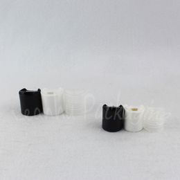 20/410 24/410 Zwart / Wit / Transparant Plastic Disc Top GLB, Hoge Kwaliteit CAP voor fles (100 pc / partij)