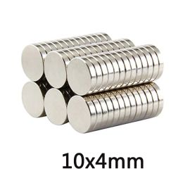 20/50/100 pcs 10x4mm Neodymium magneet Super Strong 10 mmx4mm Krachtige magneten 10x4mm permanent kleine ronde magneet 10*4 mm