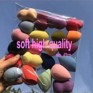 20/50 / 100pcs Sponge Cosmetic Puff Balk Balk Wholesale Beautale Oeuf Set Drop Puffle Makeup Oeuf Super Soft Make Up Blender Wholesale 240329