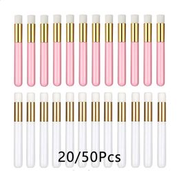 20/50p Coiffure de cils Brosse de brosse à sourcils Nez Brosse de nettoyage de tête noire