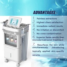 20% 9 Handles Oxygen Jet Facial Skin Care Hydrodermabrasion Hydra Dermabrasion Aqua Peel Water Bubble Facial Active Beauty Machine