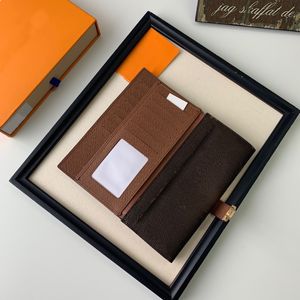 20 porte-cartes femmes designer de mode en cuir véritable portefeuille chaîne portefeuilles compact sac à main embrayages soirée porte-cartes clés 58288