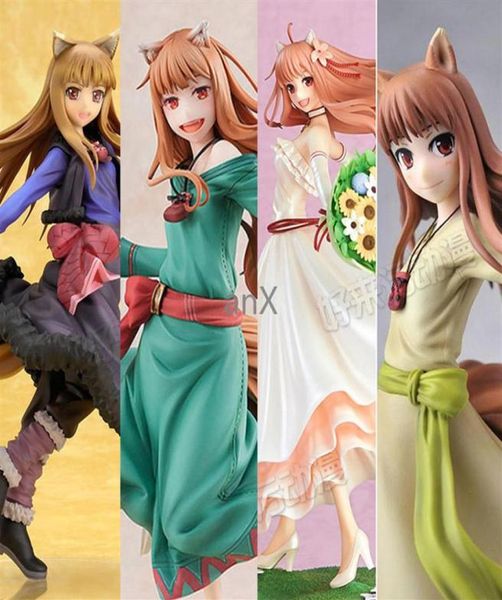 20 cm Figure Anime Spice and Wolf Figure Holo Robe de mariée Ver Holo Renewal 1 8 Échelle PVC Figure d'action COLLECTIBLE Toy 1008247C3716125