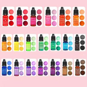 20 couleurs colorants de bougie pigment aromathérapie liquide pigment colorant diy bougie moule coloriage artisanat à la main pigment résine