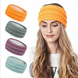 20 kleuren gebreide haak hoofdband vrouwen winter sport haarband tulband yoga hoofdband oor moffen cap hoofdbanden partij gunst yya538