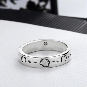 20 Fashion 925 sterling zilveren schedelringen voor heren en dames Party Wedding engagement sieraden liefhebbers gift270S