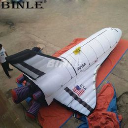 Navette spatiale gonflable modèle de simulation de 20 pieds pour la publicité