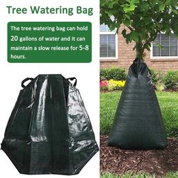 20 Gallon Tree Watering Bag Tuin Planten Druppel Irrigatie Zakken Slow Release Opknoping Dripper Bag Herbruikbare Landbouwwaterzakken 210622