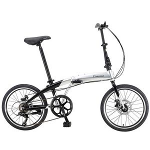 20 inch 7-speed vouwfiets fiets aluminium draagbare fietsen voor en achter Mechanische schijfrem Brompton fietsen