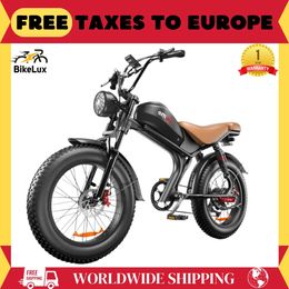 Bicicleta de la ciudad eléctrica de 20 pulgadas 2022 Almacenamiento europeo E Bike Mountain Electric Bicycle