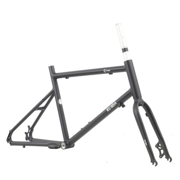 Cadre de vélo de route de 20 pouces Bicycle d'alliage en aluminium 6061 Frame 406 451 RIM ROUES ONDIAL 100 mm 135 mm BMX MIVILOO