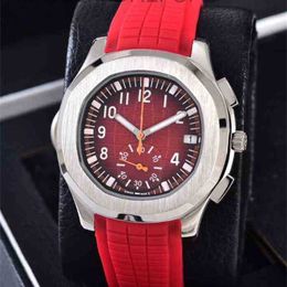 20 Luxury Men's Watch 5164R-001 Superclone Color Rubber Strap 5167 Automatische mechanische oranje sport Women Watches 31f3