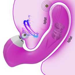 20 modes Clit Sucker Dildo Vibrator femelle Clitoris Terme Licking Stimulateur Vagin Masturbator Sex Toys for Women 240412
