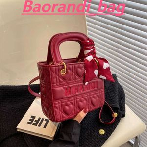 20% de réduction sur le sac de créateur rouge de mariage de la mariée, nouveau cadeau pour le meilleur ami, luxe, grande capacité, sac à bandoulière princesse Dai