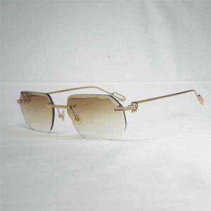 20% de réduction sur le concepteur de luxe Nouveaux lunettes de soleil pour hommes et femmes 20% de réduction sur la coupe de diamant vintage Menles sans lentille oculos