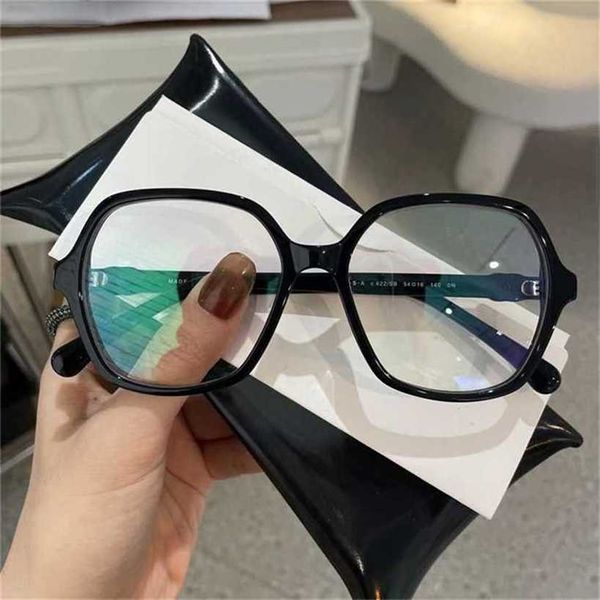 20% de réduction Lunettes de soleil Nouvelle myopie rouge net de haute qualité avec parfum et lunettes noires polygonales 3421 femme nue outil divin grand cadre petit visage