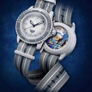 20% de réduction montre montre hommes biocéramique automatique mécanique pleine fonction océan antarctique pacifique mouvement indien