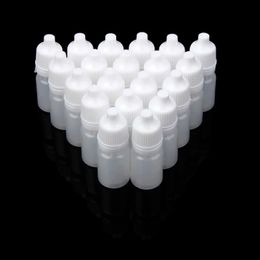 20 PCS Empty Liquid Dropper Bottles LDPE Plastic Squeeze Eye Juice Refillable DIY Containers 5ml 10ml 15ml 20ml 30ml 50ml 100ml