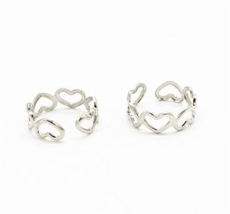 20 pièces mode Style dame élégant réglable Rhodium ton or cuivre orteil anneau pied plage bijoux pour Women217T6997374