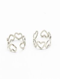 20 pièces mode Style dame élégant réglable Rhodium ton or cuivre orteil anneau pied plage bijoux pour Women217T8238894