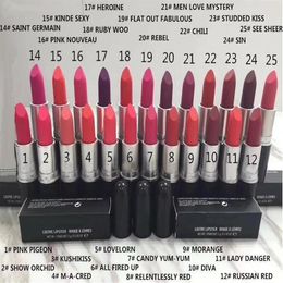 20 PCS Laagste eerst MEKEUP NIEUWSTE Lustre Lipstick Rouge A Levres 3g311D