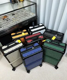 Valise aérienne d'embarquement en cabine 20 ", bagages à main, boîte à roulettes de chariot vintage de styliste, 7 couleurs