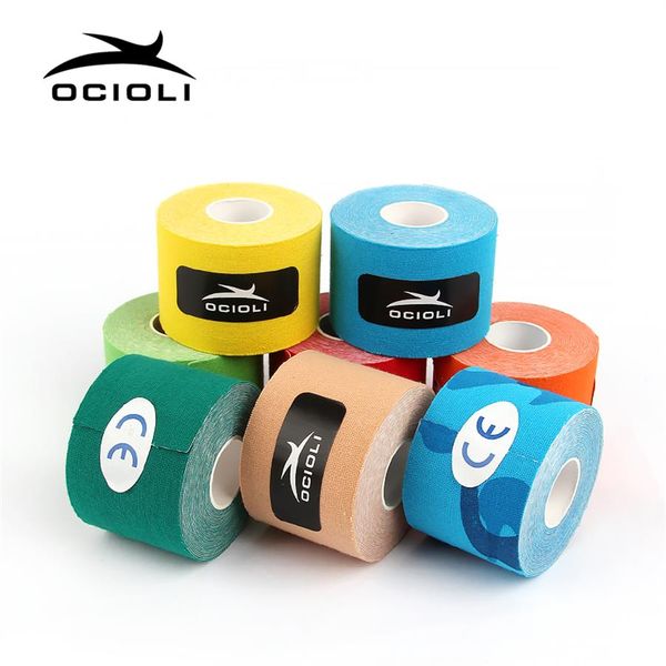 20 rouleaux de bonne qualité Kinesiotape Bandes athlétiques Kinesiology Tape Sport Taping Strapping Football Exercice Muscle Kinesiotaping235k