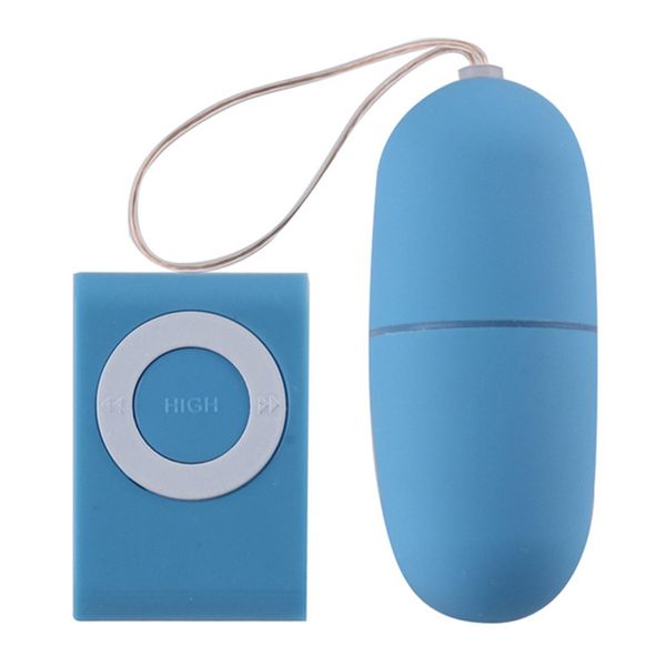 20 velocidades MP3 Control remoto a prueba de agua Vibrador huevo inalámbrico Vibrador femenino Juguetes sexuales para adultos para mujer productos sexuales 5 colores