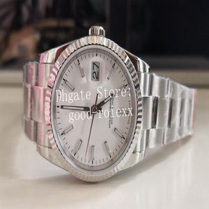 20 Estilo 36 mm Relojes de cristal Automático para hombres 2813 BP Reloj de fábrica BPF Hombres 126234 Fecha Zafiro 116234 Inoxidable Solo 126200269O