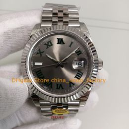20 style 904l en acier Watch Men 41 mm en verre saphir Wimbledon Roman cadran bracelet noir blanc Cal.3235 Movement V12 Automatiques montres montre