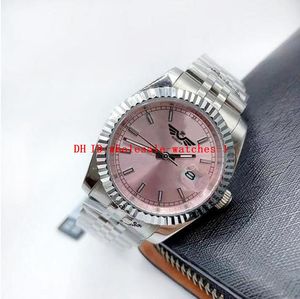 20 Style Classique Montre Homme 36mm 41mm 126233 Cadran Rose Automatique Montres Mécaniques Montres-Bracelets montre de luxe cadeau Acier Inoxydable Deux Tons Or