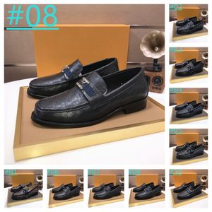 20 Style De Luxe Original Formelle Chaussures Designer Hommes En Cuir Véritable Fête De Mariage Oxfords Pointu Mâle Casual Bureau Lieu D'affaires Porter Taille 38-45