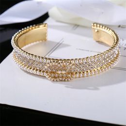 20 estilo Premium Luxury Letter ccity Bangle Designer Fine Jewelry Classic Senior Gold Bracelet C Logo Pareja Charm Bracelets 5215634