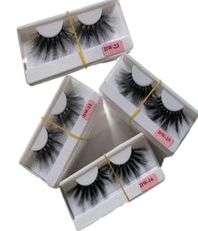 20 Stile 25 mm 3D Nerz Wimpern Augen Make-up Nerz Falsche Wimpern Weiche natürliche dicke gefälschte Wimpern Wimpernverlängerung7959360