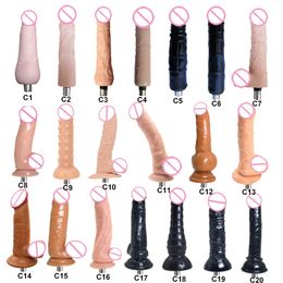 20 traditionele sexy machine-opzetstukken choop-opzetstuk dildo sucker masturbatie liefde voor vrouwen