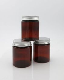 20 x 200 ml Jar de compagnie d'ambre vide avec capuchon en aluminium SEAL01238707925