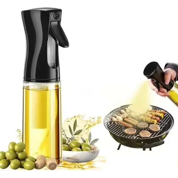 Spray d'huile de 200/300 ml pour le distributeur de nébuliseur d'huile de cuisine pulvérisateur à huile pulvérisateur BBQ BBQ Cuisine Olive Diffuseur Cuisine