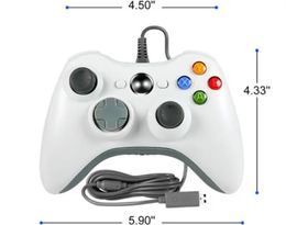 USB Wired Gamepad game Controller Console handvat Voor Microsoft Xbox 360 Controller Joystick Games Controllers Gampad Joypad Nostalgisch met Retail-pakket