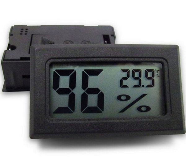Envío Gratis Mini Digital LCD temperatura interior medidor de humedad termómetro higrómetro probador
