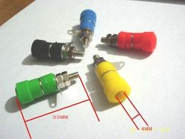 200 stuks bindende postsprekerkabel voor 4mm bananenplug