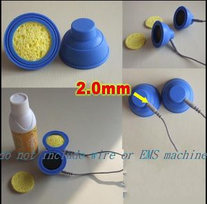 Coussinets d’électrodes de pression négative à succion très populaires, 200 pièces, pour la médecine, avec traitement par broche 2mm