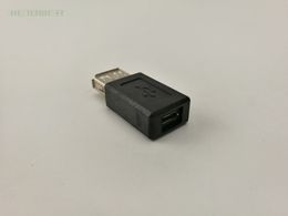 200 stuks groothandel hoge snelheid USB 2.0 Vrouw A tot Micro USB B 5-pins vrouwelijke adapter connector klassiek eenvoudig ontwerp