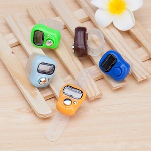 Livraison gratuite 200 X Mini Digital Electronic Finger Ring Tally Counter Tasbeeh Tasbih Golf Temple