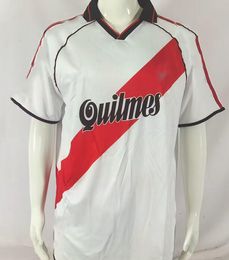 2000 2001 maillots de football rétro Almeyda Ortega Francescoli vintage classique 1986 kits de chemise de football vintage Maillots de foot jersey 95/96