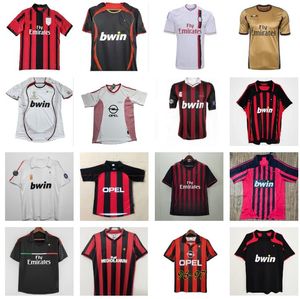 Maillots de football AC MILAN Retro 02 03 04 05 06 07 09 10 11 12 13 14 15 16 17 Maillots de football KAKA IBRAHIMOVIC WEAH 2003 2004 2005 2006 2007 2008 2009 2010 2011 2012 201 3 2014