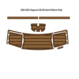 2000-2002 Chaparral 196 SSI Plate-forme de natation pour bateau Tapis de sol en mousse EVA pour pont en teck