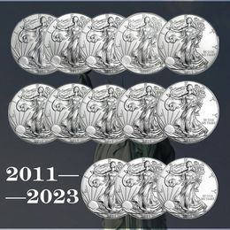 2000 --2022 United Statue of Liberty Challenge Coin 1 oz Fijne zilveren verzamelobjecten Amerika munten nieuwjaar cadeau fijne collectie